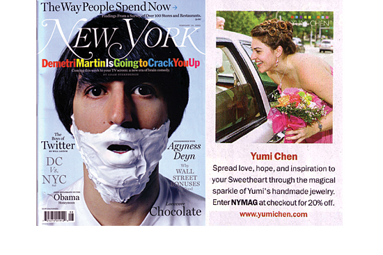 New York Magazine, Feb. 2009