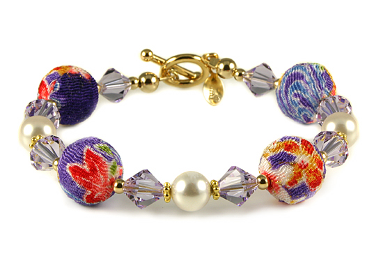 Kimono Bracelet : Yumi Chen Designs :  kimono designer jewelry yumichen