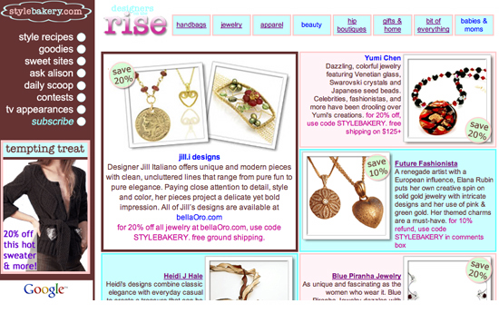 Stylebakery.com, Oct. 2005