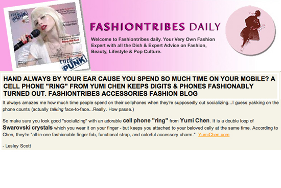 FashionTribes Daily, Dec. 2005