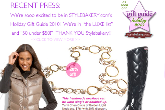 Stylebakery.com, Nov 2010